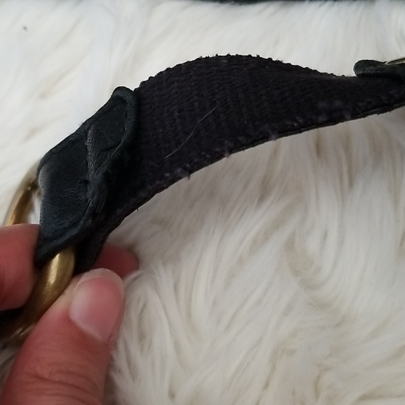 Fossil Black Leather Shoulder Bag - Picture 12 of 13